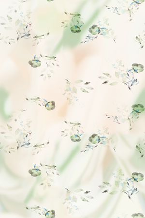 花卉印花花型图片