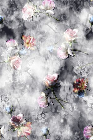 花卉印花花型图片