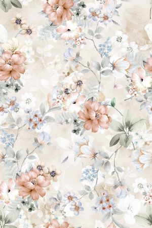 花卉印花花型图片