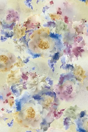 大花印花花型图片