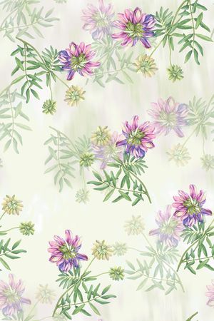 花卉印花花型图片