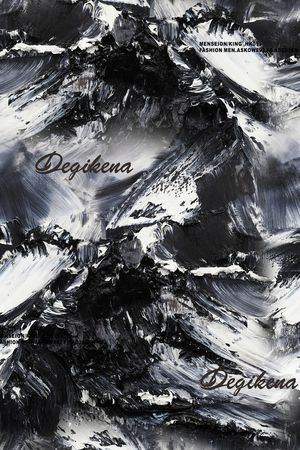 抽象印花花型图片