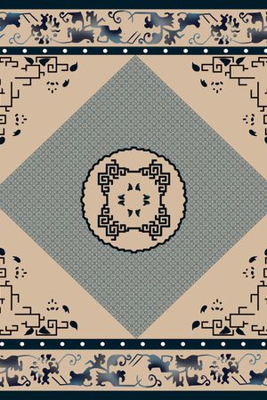 民族风印花花型图片