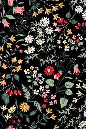 flowers印花花型图片