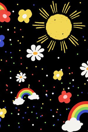 太阳印花花型图片