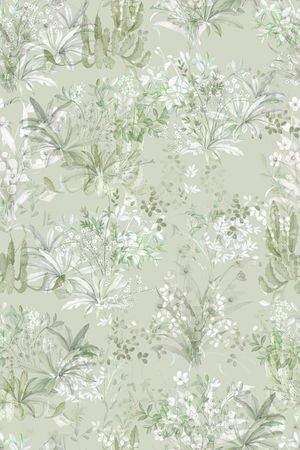 满版散花印花花型图片