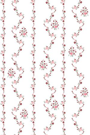 小碎花印花花型图片
