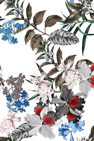 复古印花花型图片