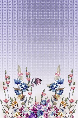 民族风印花花型图片