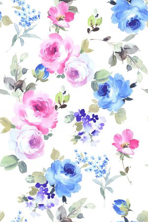 小清新印花花型图片