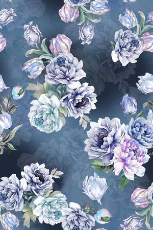 小清新印花花型图片