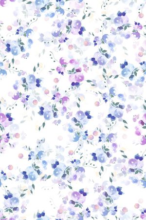 小清新印花花型图片