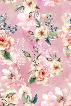 小清新印花花型图片