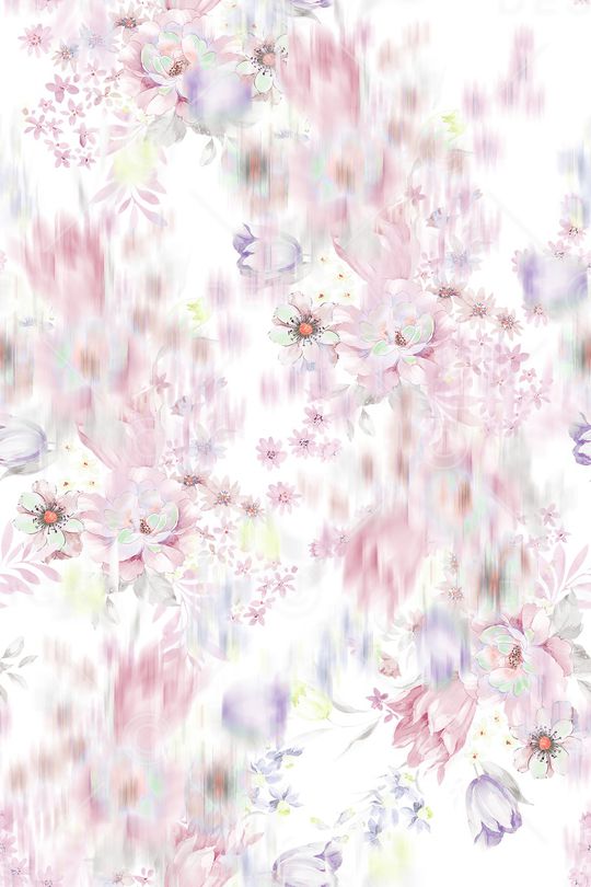 小清新印花花型图片