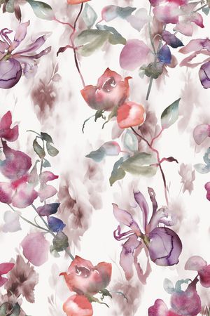 小清新印花花型图片