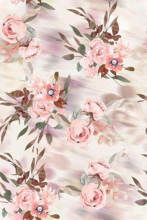 小清新印花花型图片