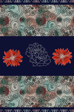 民族风印花花型图片