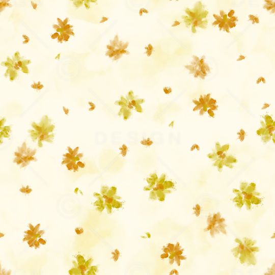 手绘花卉印花花型图片