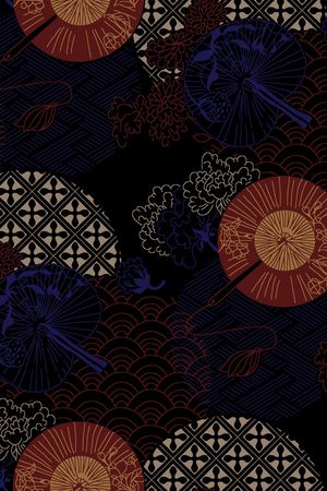 民族风印花花型图片