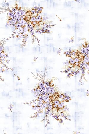 花卉印花花型图片