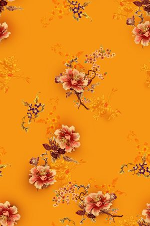 抽象印花花型图片