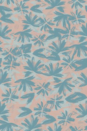 笔触印花花型图片
