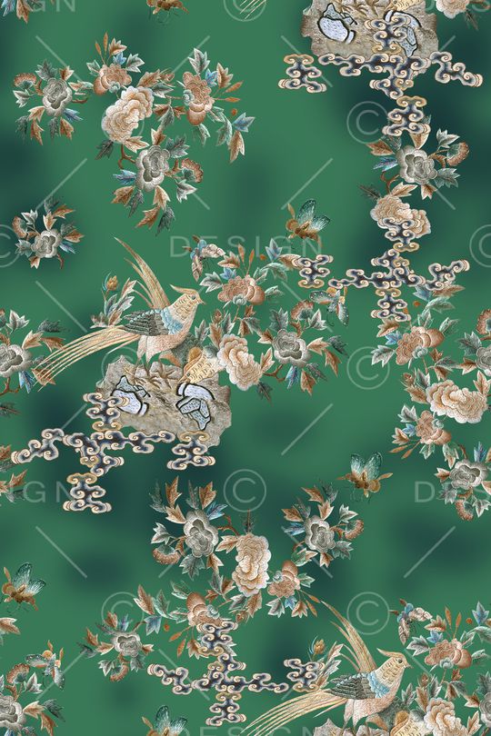 印花花型图片
