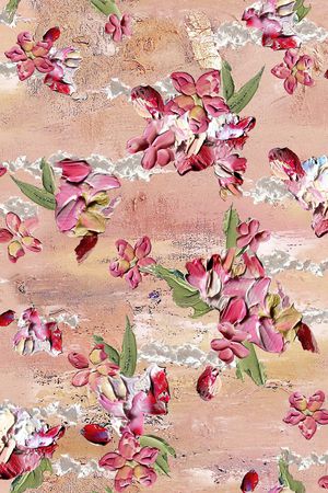 抽象印花花型图片
