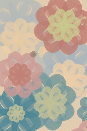 花卉印花花型图片