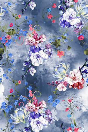 小清新印花花型图片