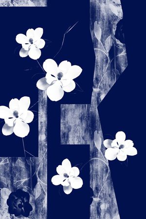 花卉印花花型图片