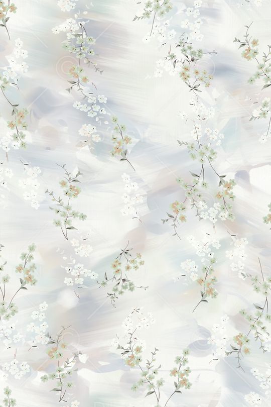 小碎花印花花型图片