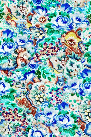 手绘花卉印花花型图片