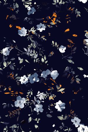 花卉印花花型图片