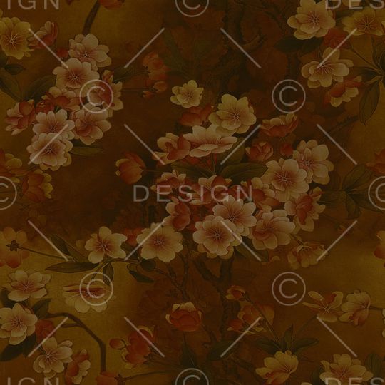 梅花印花花型图片
