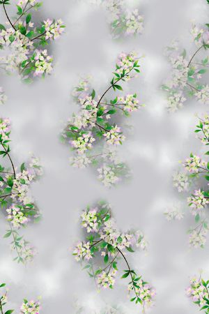 花卉印花花型图片