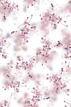 花卉印花花型图片