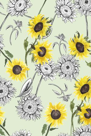 小清新印花花型图片