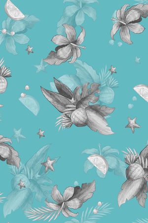 水果印花花型图片