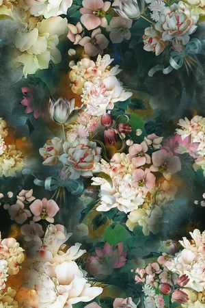 香云纱印花花型图片