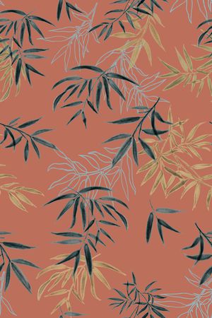 国风印花花型图片
