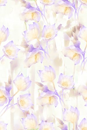 小清新印花花型图片