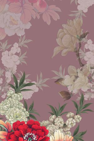 定位花印花花型图片
