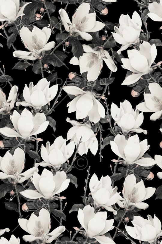花卉印花花型图片