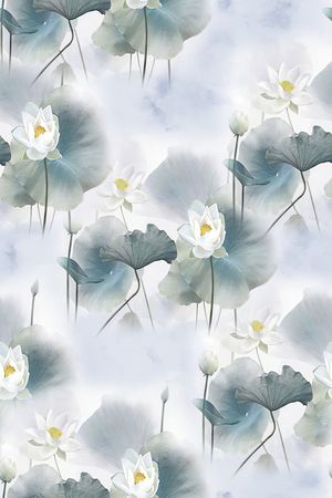 小清新印花花型图片