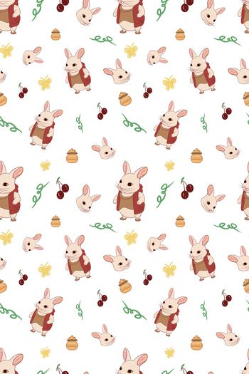 卡通印花花型图片
