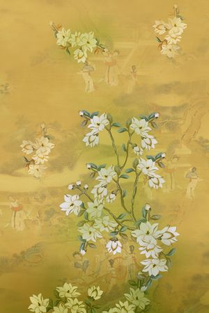 复古印花花型图片