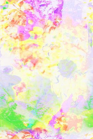 小清新印花花型图片