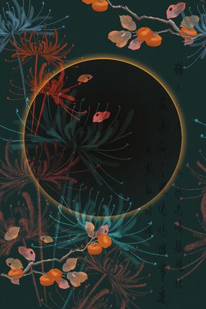 定位花印花花型图片