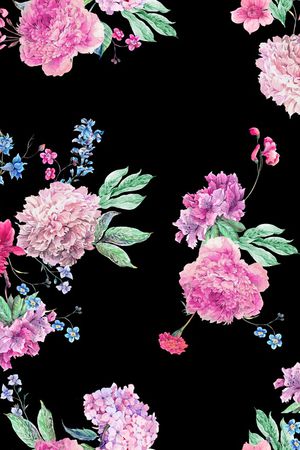 花卉印花花型图片